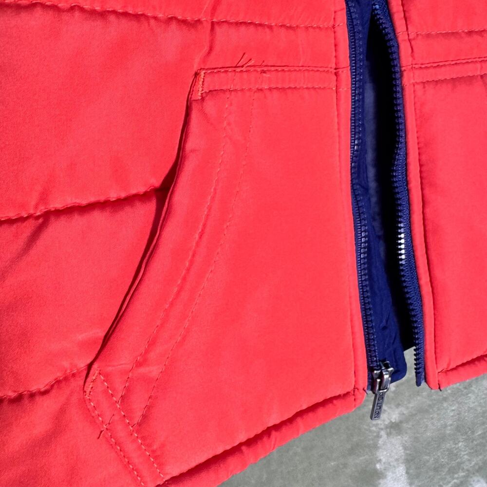 Nautica Boys Colorblock Puffer Vest Quilted Full Zip Cold Weather 4T - Picture 4 of 9